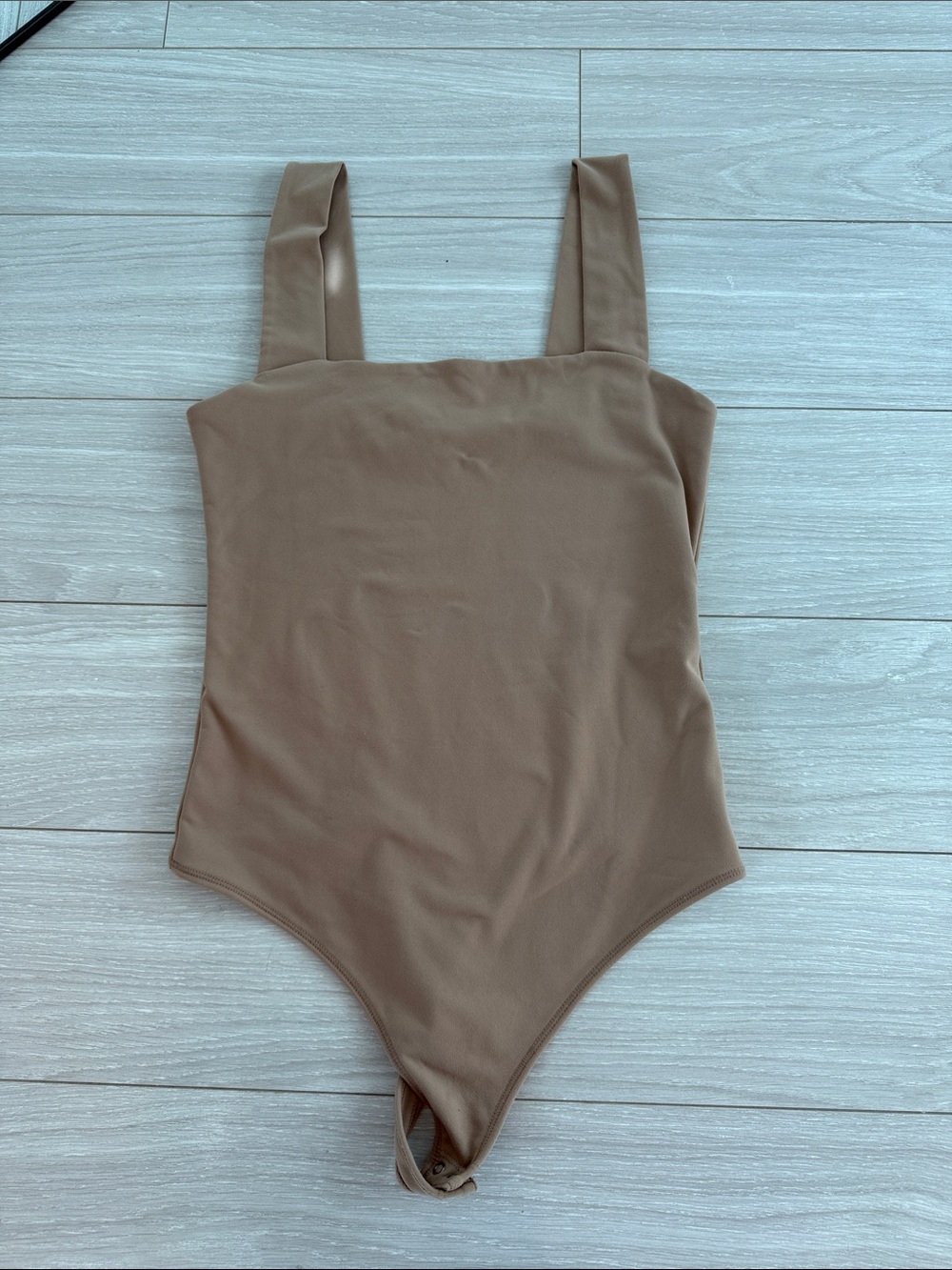 Abercrombie & Fitch Womens bodysuit in Taupe Brown